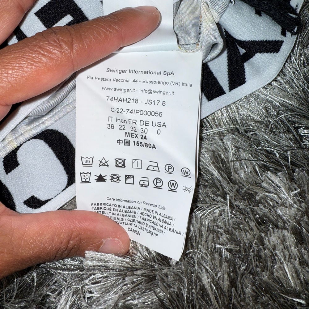 Versace Black And Gold Patterned Ensemble - image 8